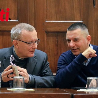 Domenico Agasso ospite in vescovado per San Francesco da Sales (Merphefoto)