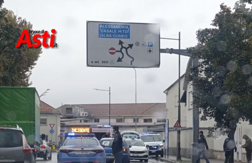 Incidente stradale in corso Don Minzoni ad Asti: traffico rallentato