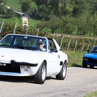 Rombano i motori delle Fiat X1/9 a Montiglio e per le strade dell'Astigiano