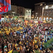 La cerimonia di presentazione dei fantini del Palio 2023 (Merphefoto)