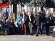 La celebrazione oggi al cimitero (Merfephoto