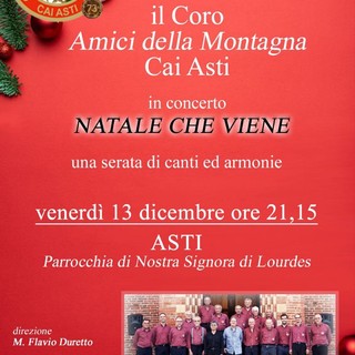 &quot;Natale che viene&quot; con il coro Amici della montagna di Asti