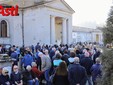 La celebrazione oggi al cimitero (Merfephoto