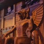 La statua del dio Moloch, utilizzata in una delle scene più memorabili di Cabiria, oggi elemento iconico del Museo del Cinema di Torino