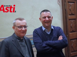 Domenico Agasso ospite in vescovado per San Francesco da Sales (Merphefoto)