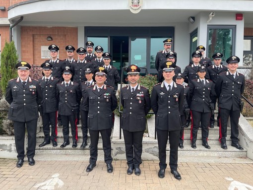 I nuovi carabinieri di stanza ad Asti