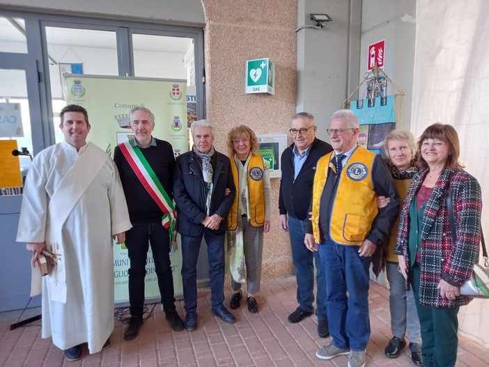 Dal Lions Club Costigliole d’Asti  un defibrillatore  per la Pro Loco di Vigliano d’Asti