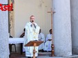 La celebrazione oggi al cimitero (Merfephoto