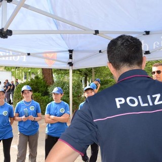 Gli allievi alpini incontrano la Polizia di Stato [FOTO]