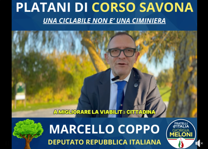 Coppo sui platani: &quot;Gli ambientalisti difendono gli alberi, ma quando c'è da parlare di aborto cosa fanno?&quot; Malandrone: &quot;Non tiri in mezzo certe questioni&quot;