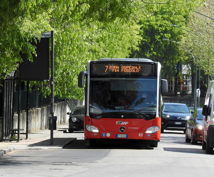 Un autobus dell'Asp