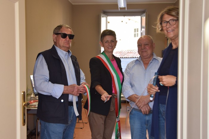 Alcune immagini dell'inaugurazione della mostra