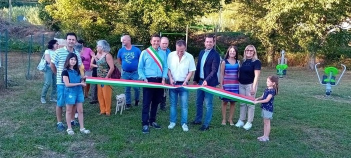 Inaugurata la nuova area fitness di Castelnuovo Belbo