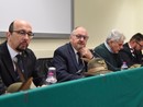 Da sinistra a destra: Corrado Vittone consigliere nazionale ANA, Fabrizio Pighin presidente Sezione ANA di Asti, Angelo Soave presidente dell’Assemblea e Sandro Lucchetta vice presidente Sezione ANA di Asti