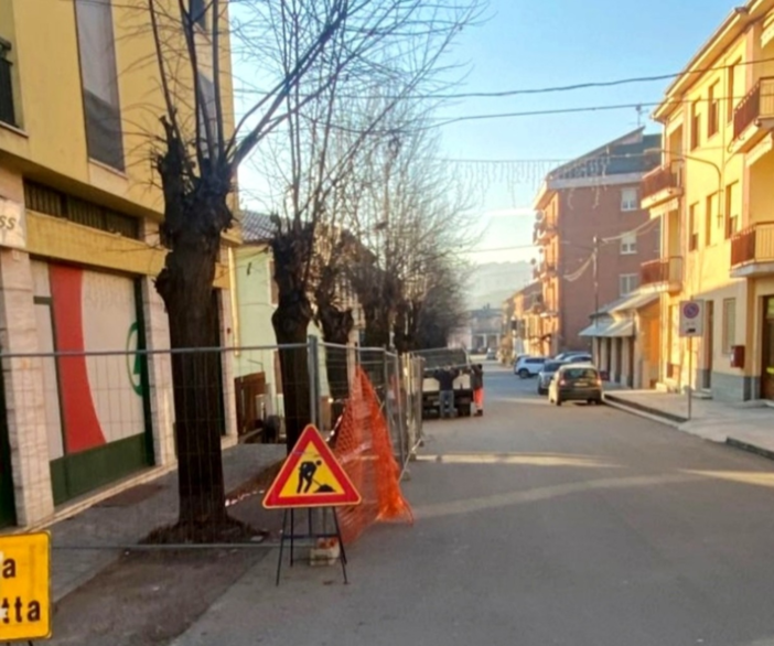 Lavori di eliminazione delle barriere architettoniche a Boglietto di Costigliole