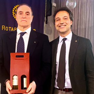 Antonio Borgia con Alberto Bazzano