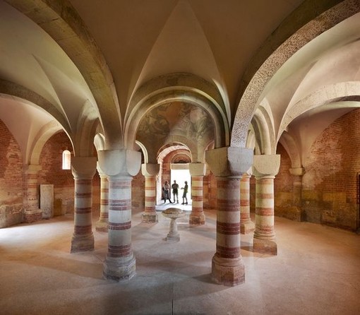 Battistero di San Pietro in Consavia ritratto da Enzo Isaia