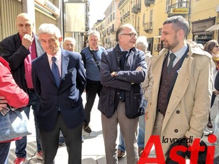 Chiamparino con Maurizio Carcione e Fabrizio Pace