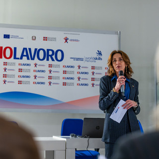 L'assessore regionale al Lavoro Elena Chiorino