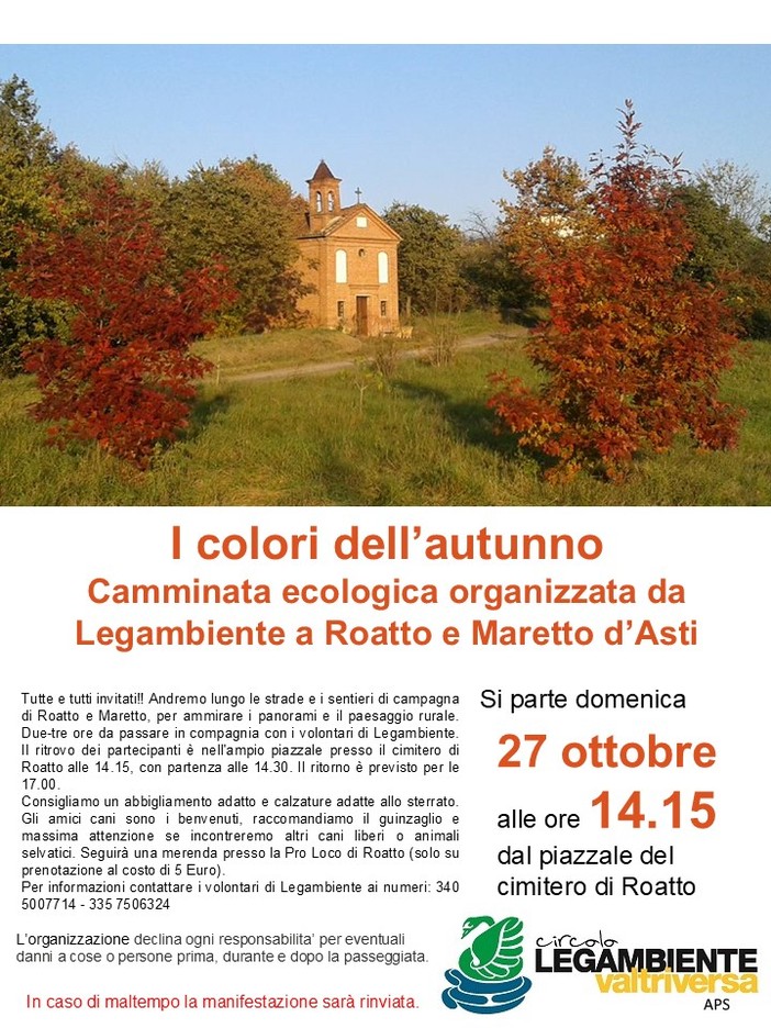 Una domenica di camminata ecologica a Roatto