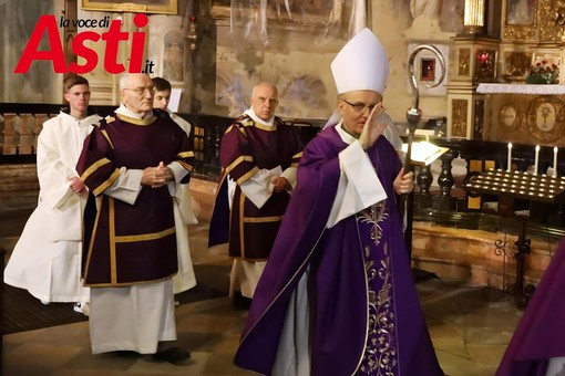 Monsignor Prastaro ritratto (ph. Merfephoto - Efrem Zanchettin) in occasione della cerimonia delle Ceneri