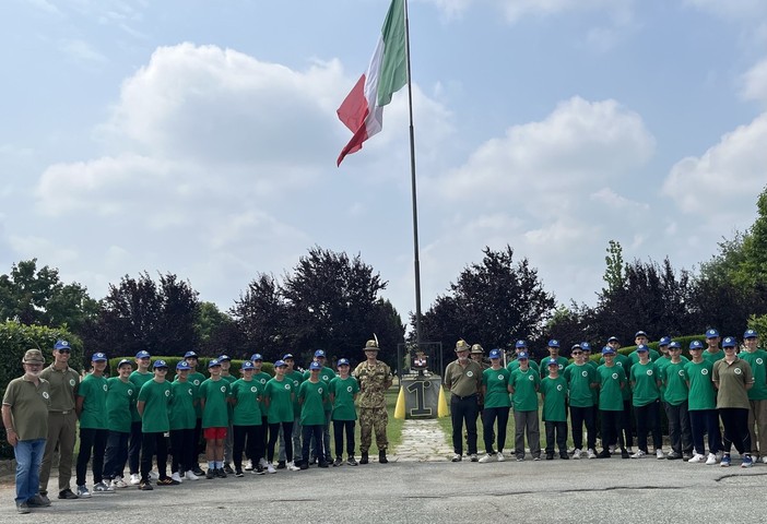 Concluso il campo scuola dell' Ana di Asti  presso la casa alpina di Isola