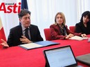 Il prefetto Ventrice ritratto (da Merfephoto - Efrem Zanchettin, autore anche di tutte le altre immagini presenti in questo articolo) nel corso della conferenza stampa