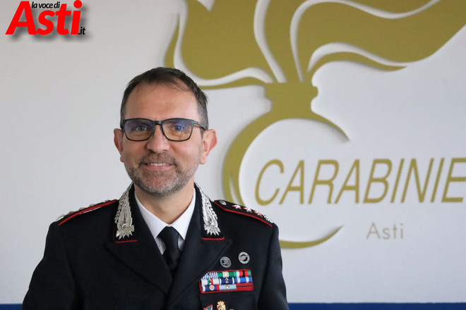 Il comandante provinciale dei Carabinieri di Asti, colonnello Paolo Lando (MerfePhoto)