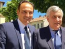 Alberto Cirio con il ministro degli Esteri e vicepremier Antonio Tajani