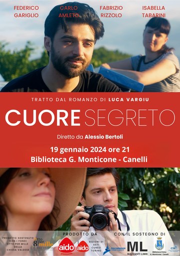 Cuore segreto, il primo cortometraggio di Aido Piemonte arriva a Canelli