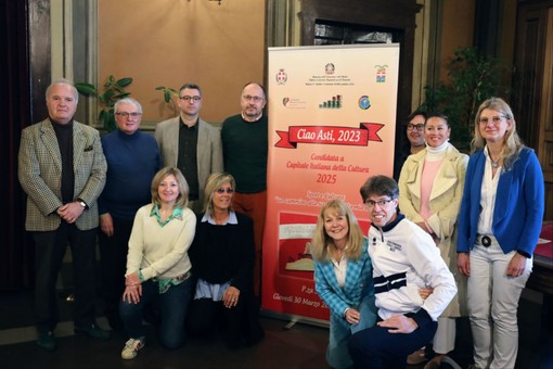 Foto di gruppo a margine della conferenza stampa (ph. Merfephoto - Efrem Zanchettin, come tutte quelle inserite in questo articolo)