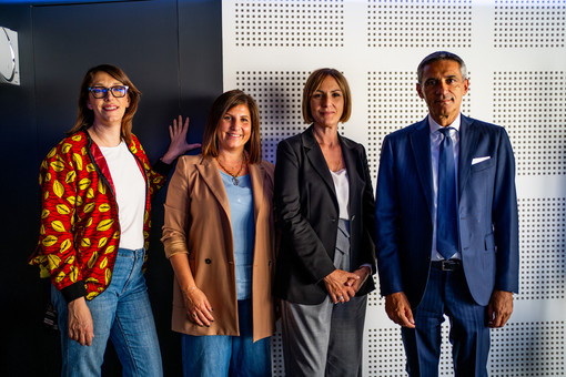 Da sinistra Giulia Blasi, Silvia Di Bello, Marianna Cardone, Donato Pentassuglia