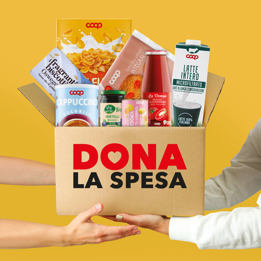 Sabato anche al superstore Coop di Asti tornerà “Dona la Spesa”