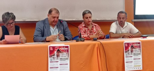 Un immagine della conferenza stampa di presentazione