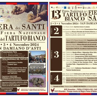 San Damiano propone un fine settimana all'insegna del tartufo bianco