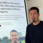 Il &quot;profeta&quot; in uno screenshot tratto dal video postato sui social