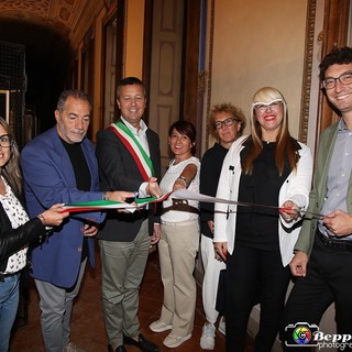 Alcune immagini dell'inauguarazione della mostra dedicata a San Francesco (Ph Beppe Sacchetto)