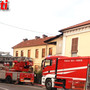 Incendio appartamento in corso Alessandria al bivio per Castiglione