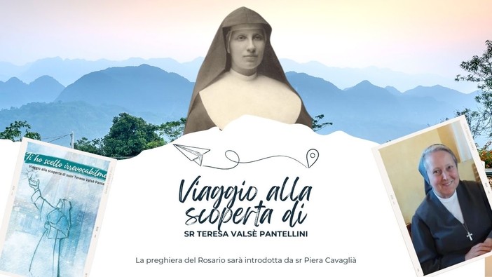 Al via un ciclo di incontri mensili dedicati a suor Teresa Valsè Pantellini