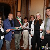 Alcune immagini dell'inauguarazione della mostra dedicata a San Francesco (Ph Beppe Sacchetto)