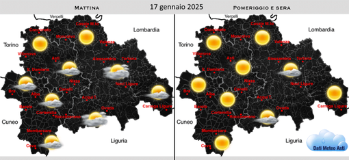 Temperature rigide ad Asti. In arrivo una ripresa graduale? Le previsioni di Datimeteoasti.it