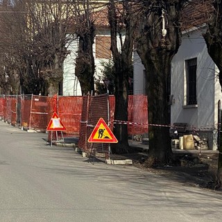 Alcune immagini degli interventi in corso in frazione Boglietto