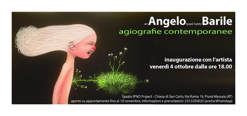 L'invito all'inaugurazione del nuovo spazio espositivo