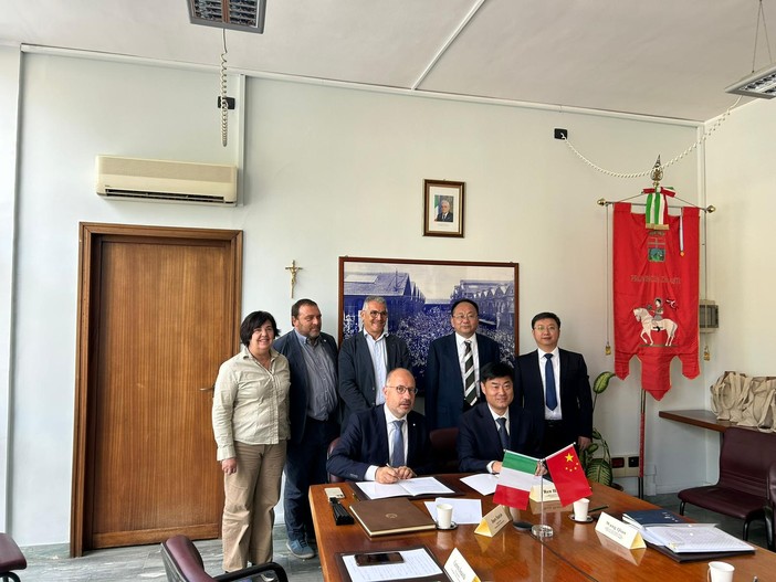 Ricevuta ad Asti la delegazione dell' Housing and Urban-Rural Development Department of Shandong Province