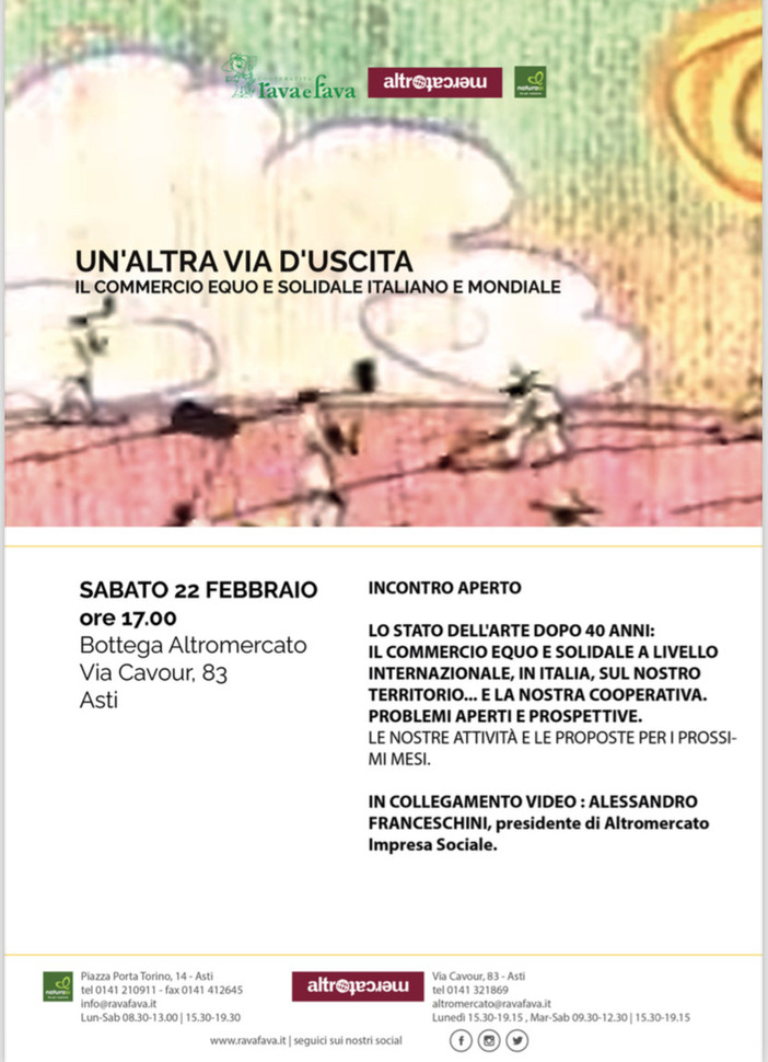 Un'altra via d'uscita: lo stato dell'arte del commercio equo e solidale