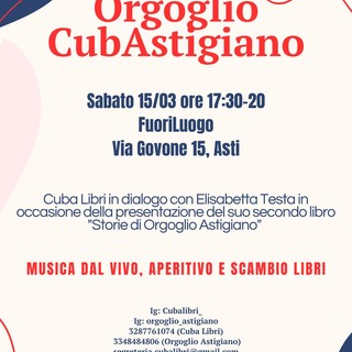 Al FuoriLuogo arriva l'Orgoglio CubAstigiano