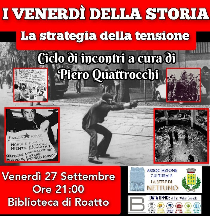 Dalla strage di piazza Fontana alla morte dell'anarchico Pinelli con Piero Quattrocchi a Roatto