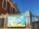 L'ingresso della scuola dell'infanzia villafranchese