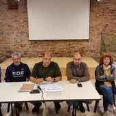 Da sinistra: Enrico Bestente, Mauro Ferro, Luca Quagliotti, Enrico Mirisola, Luisa Rasero