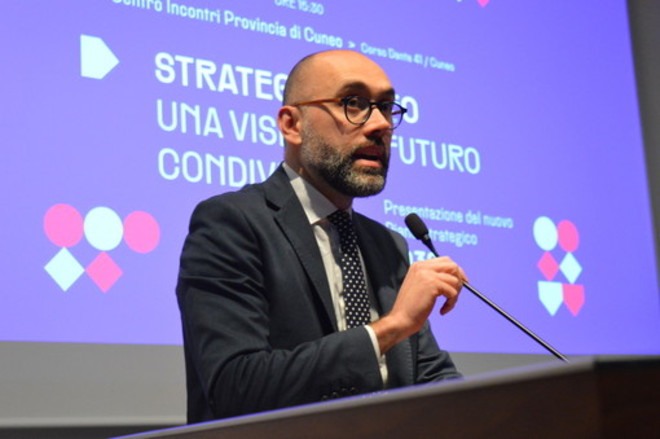 Luca Robaldo, presidente della Provincia di Cuneo e dell'UPI